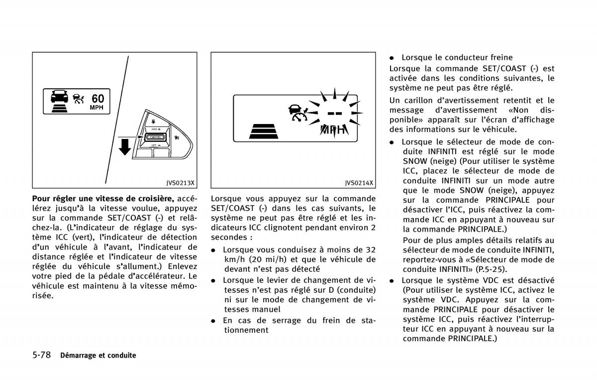 manual  Infiniti Q50 manuel du proprietaire / page 283