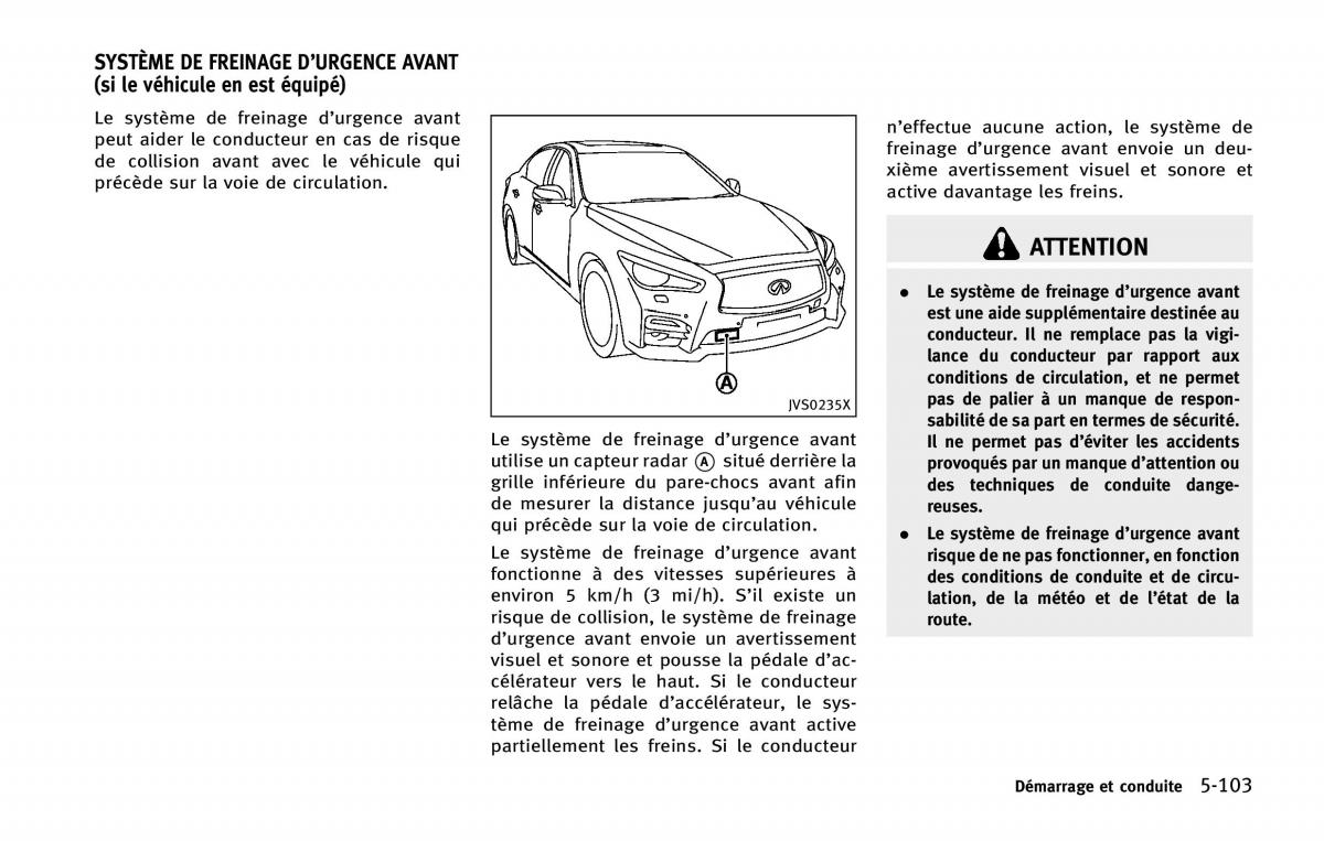 manual  Infiniti Q50 manuel du proprietaire / page 308