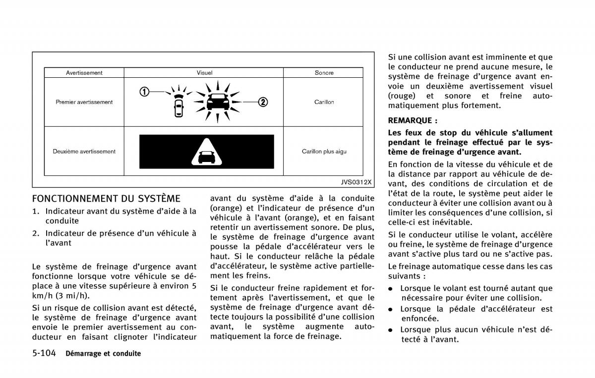 manual  Infiniti Q50 manuel du proprietaire / page 309