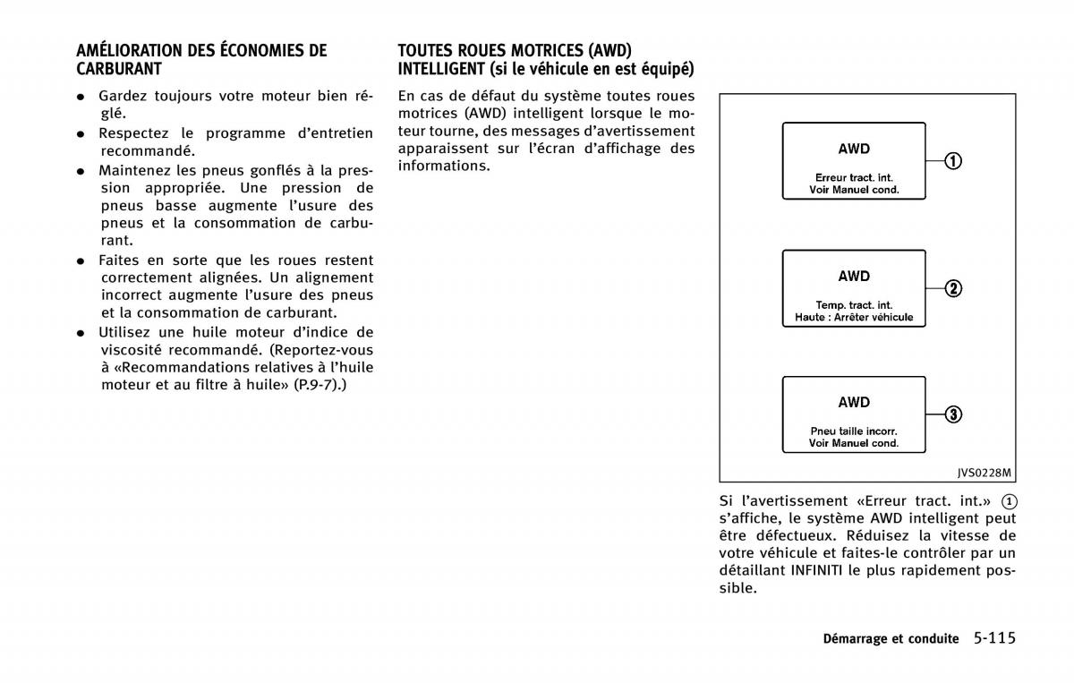 manual  Infiniti Q50 manuel du proprietaire / page 320