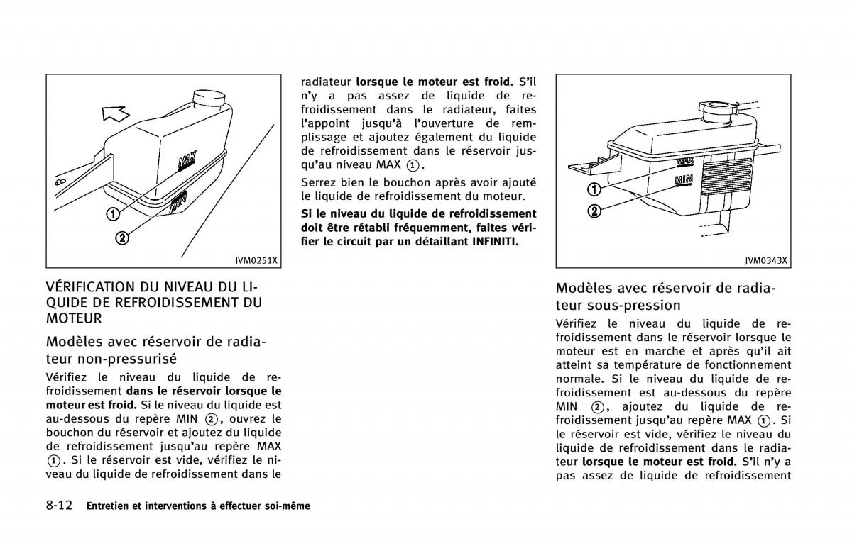 manual  Infiniti Q50 manuel du proprietaire / page 375