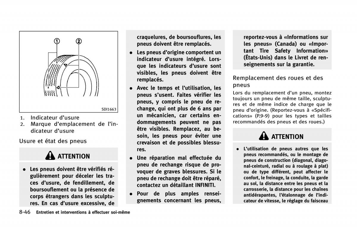 manual  Infiniti Q50 manuel du proprietaire / page 409