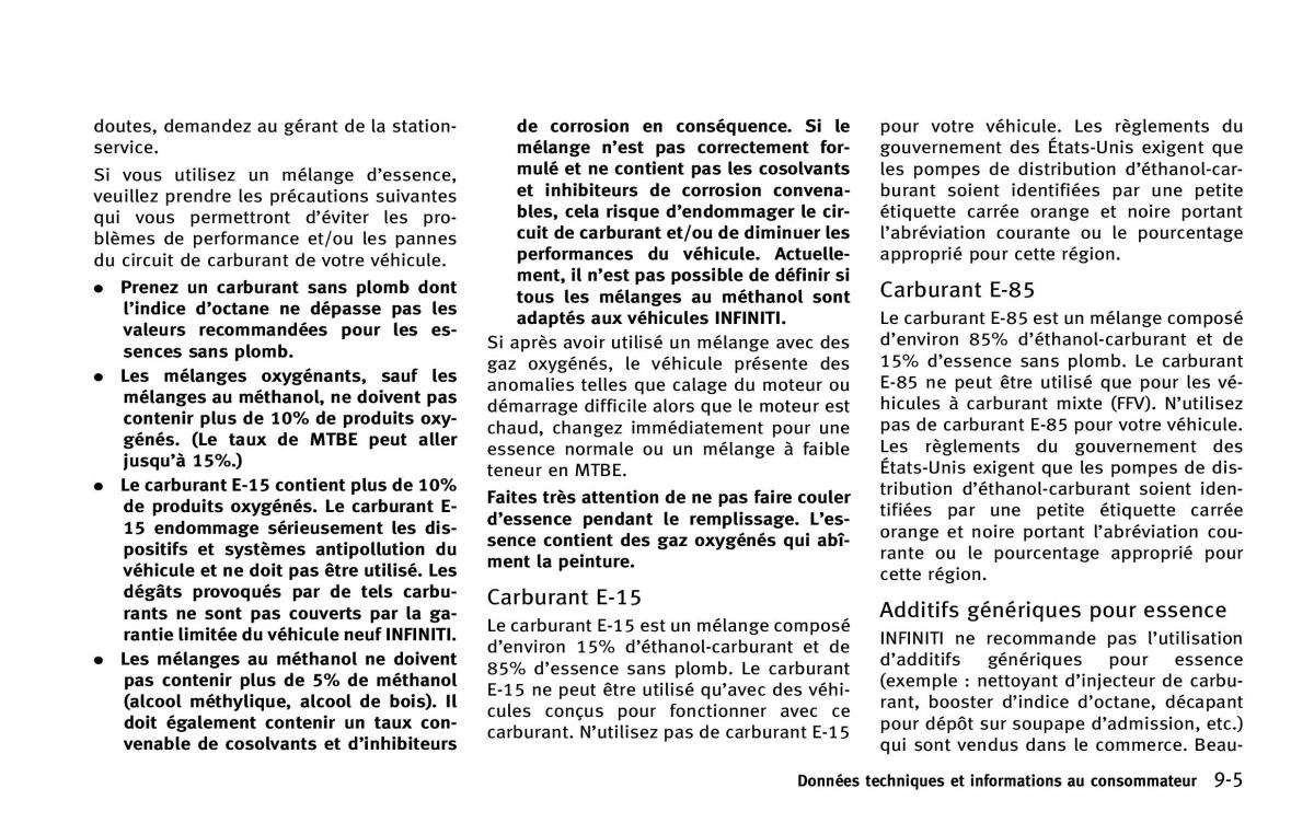 manual  Infiniti Q50 manuel du proprietaire / page 418