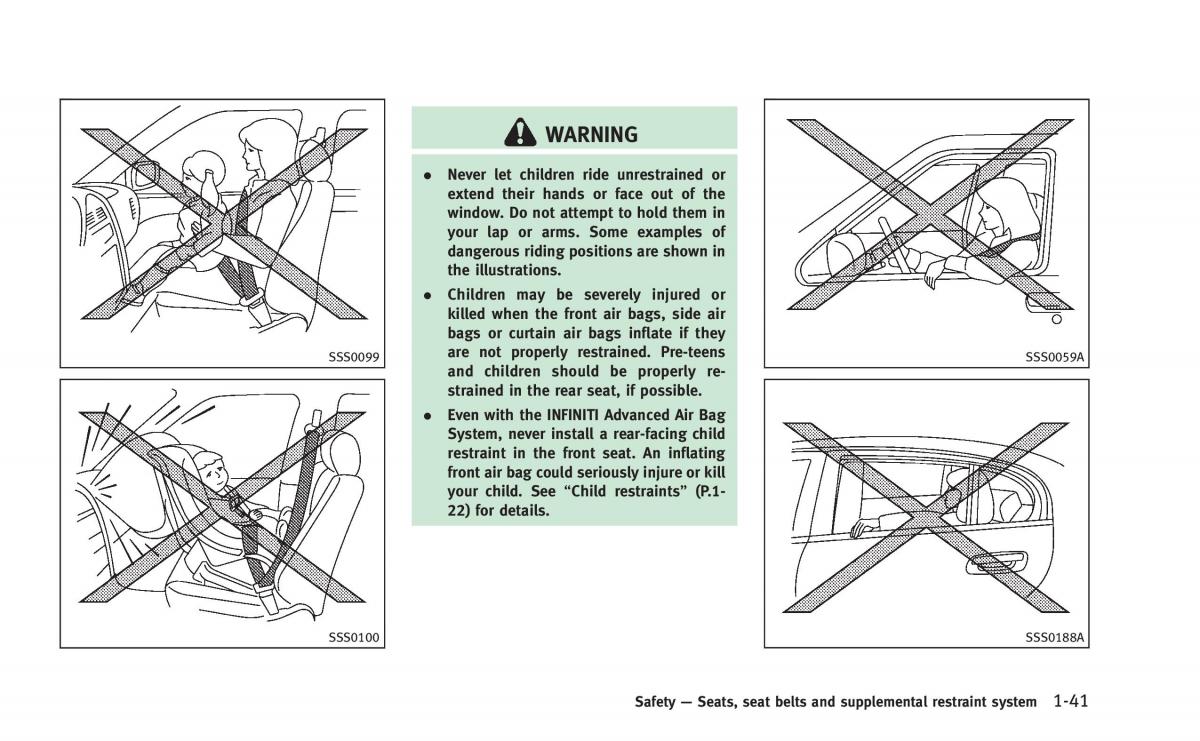 Infiniti Q60 Coupe owners manual / page 60