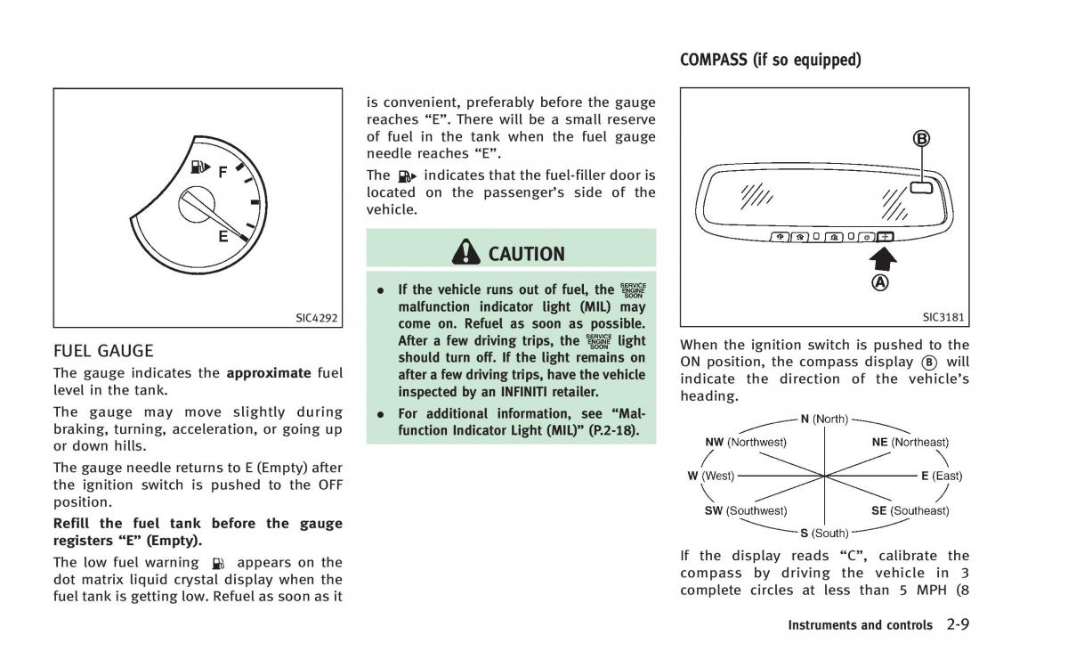 Infiniti Q60 Coupe owners manual / page 80