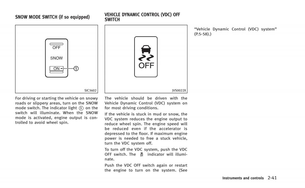 Infiniti Q60 Coupe owners manual / page 112