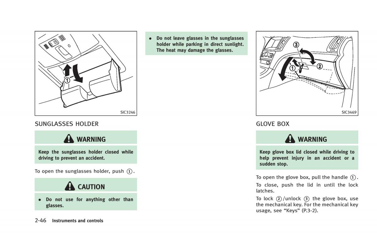 Infiniti Q60 Coupe owners manual / page 117