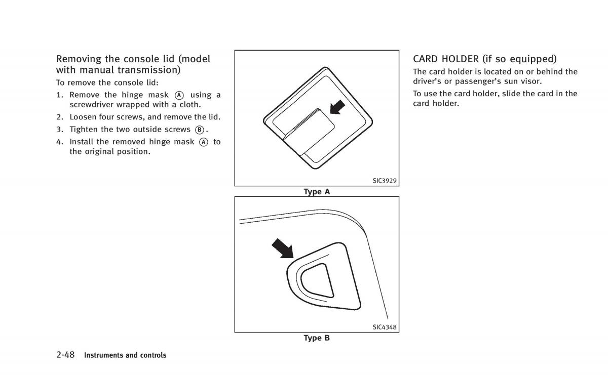 Infiniti Q60 Coupe owners manual / page 119