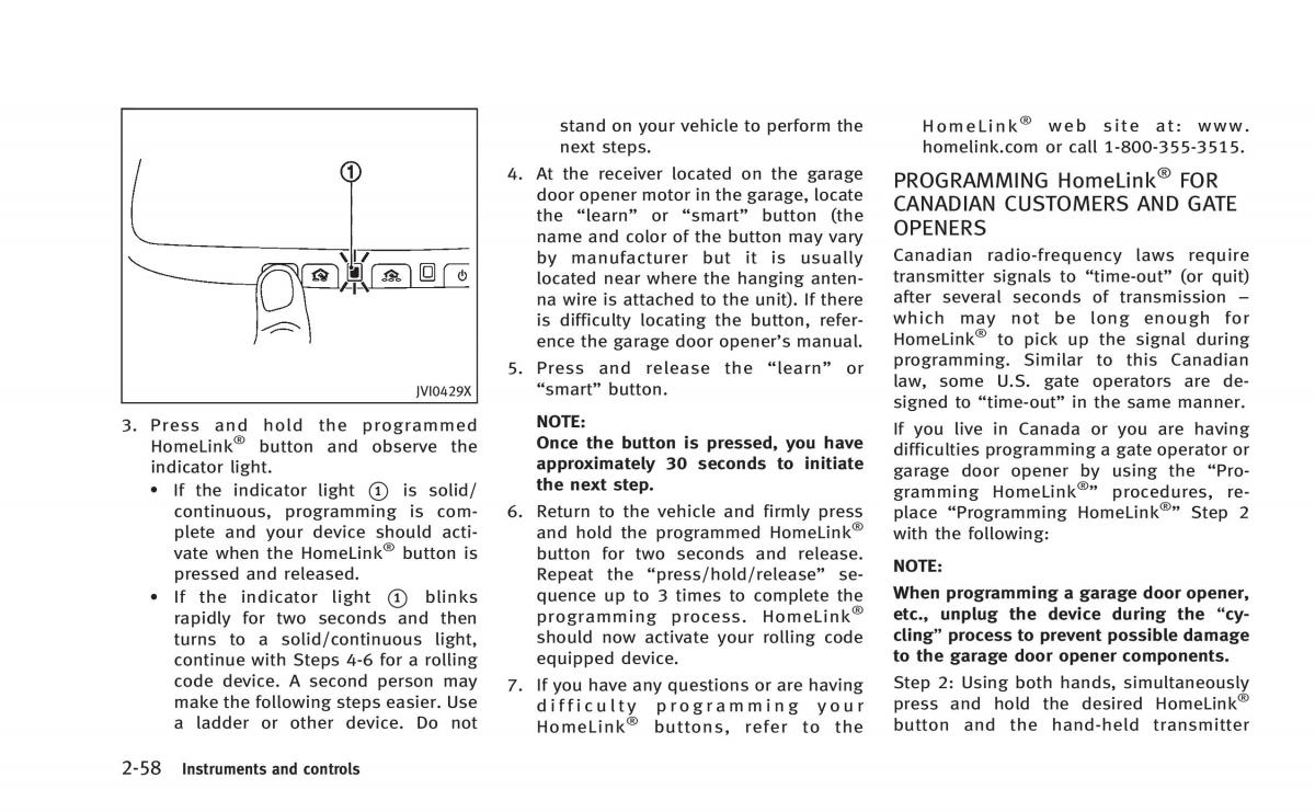 Infiniti Q60 Coupe owners manual / page 129