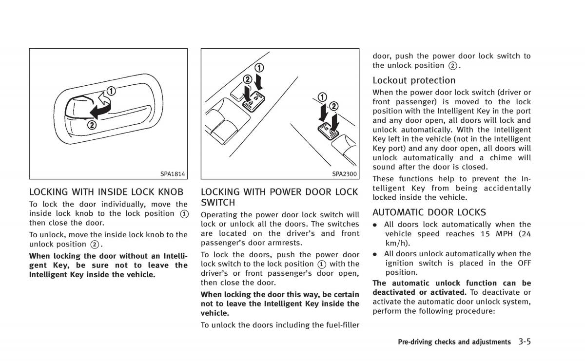 Infiniti Q60 Coupe owners manual / page 136