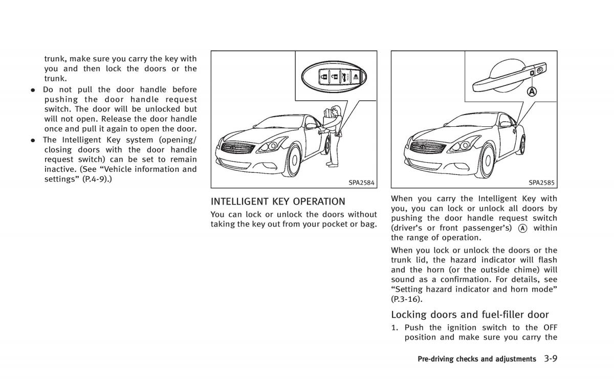 Infiniti Q60 Coupe owners manual / page 140