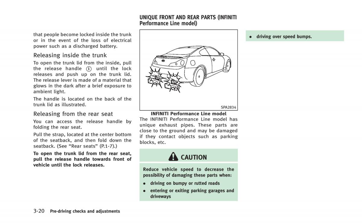 Infiniti Q60 Coupe owners manual / page 151