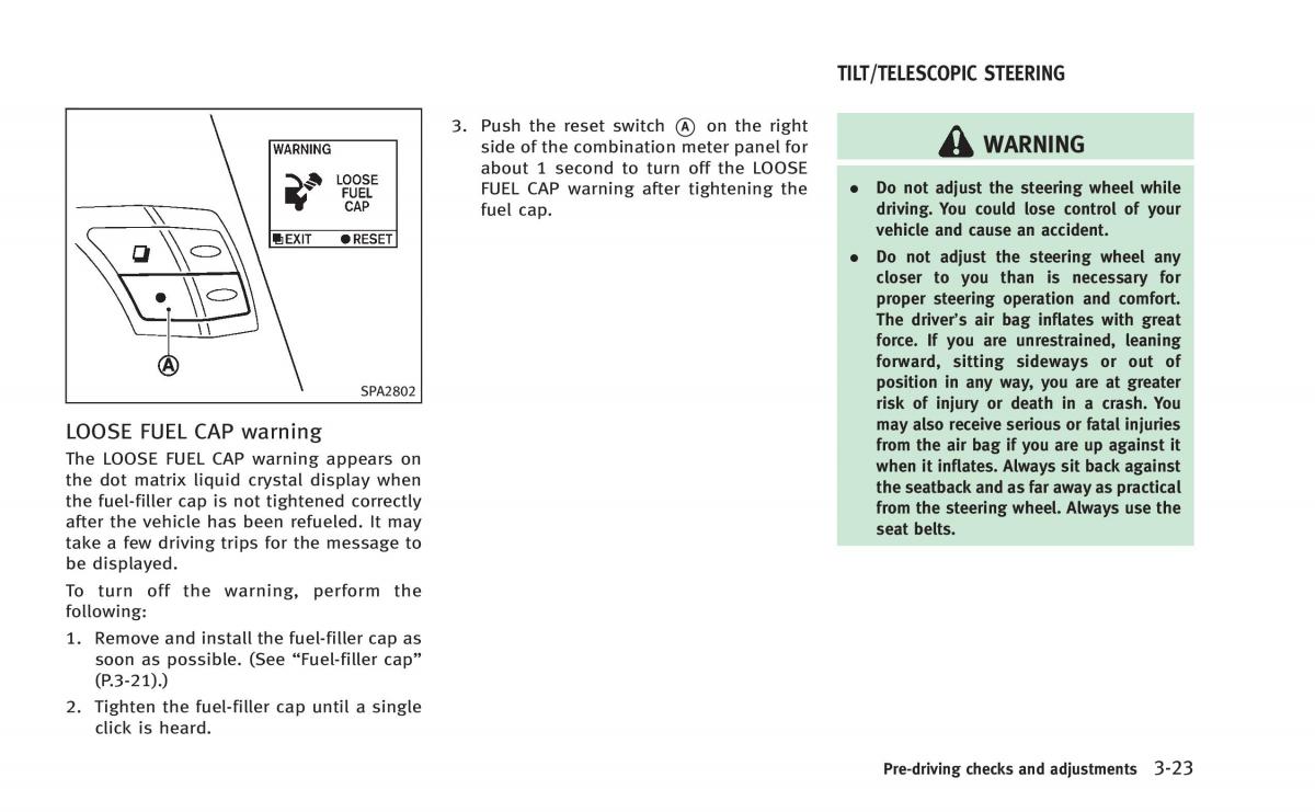 Infiniti Q60 Coupe owners manual / page 154