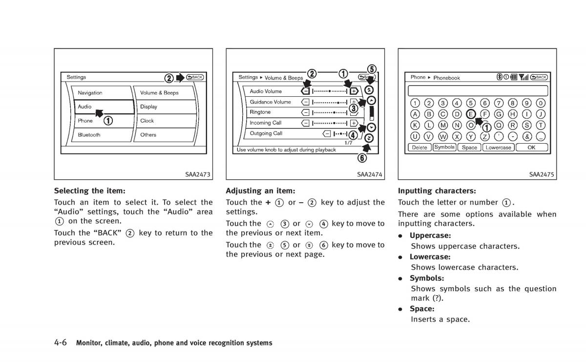 Infiniti Q60 Coupe owners manual / page 169