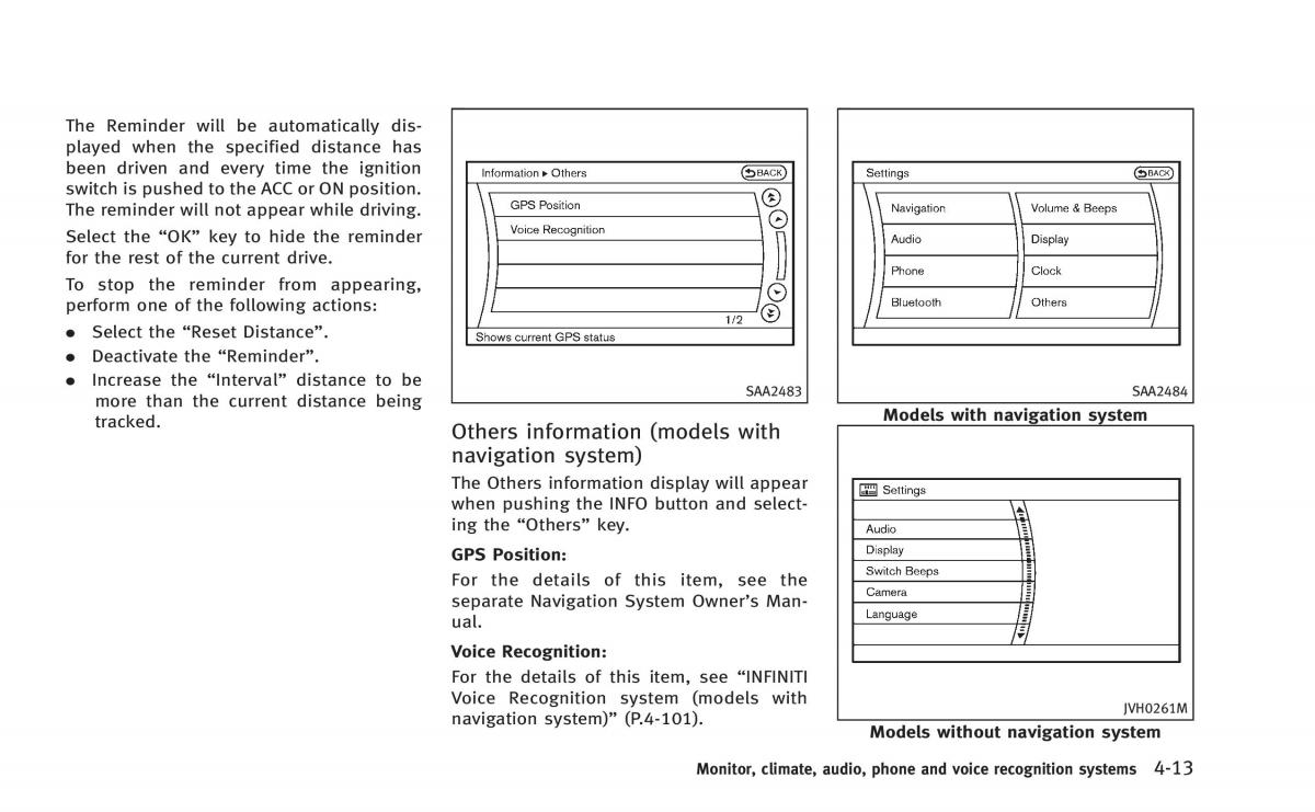 Infiniti Q60 Coupe owners manual / page 176