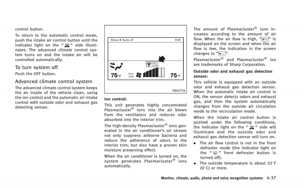 Infiniti Q60 Coupe owners manual / page 200