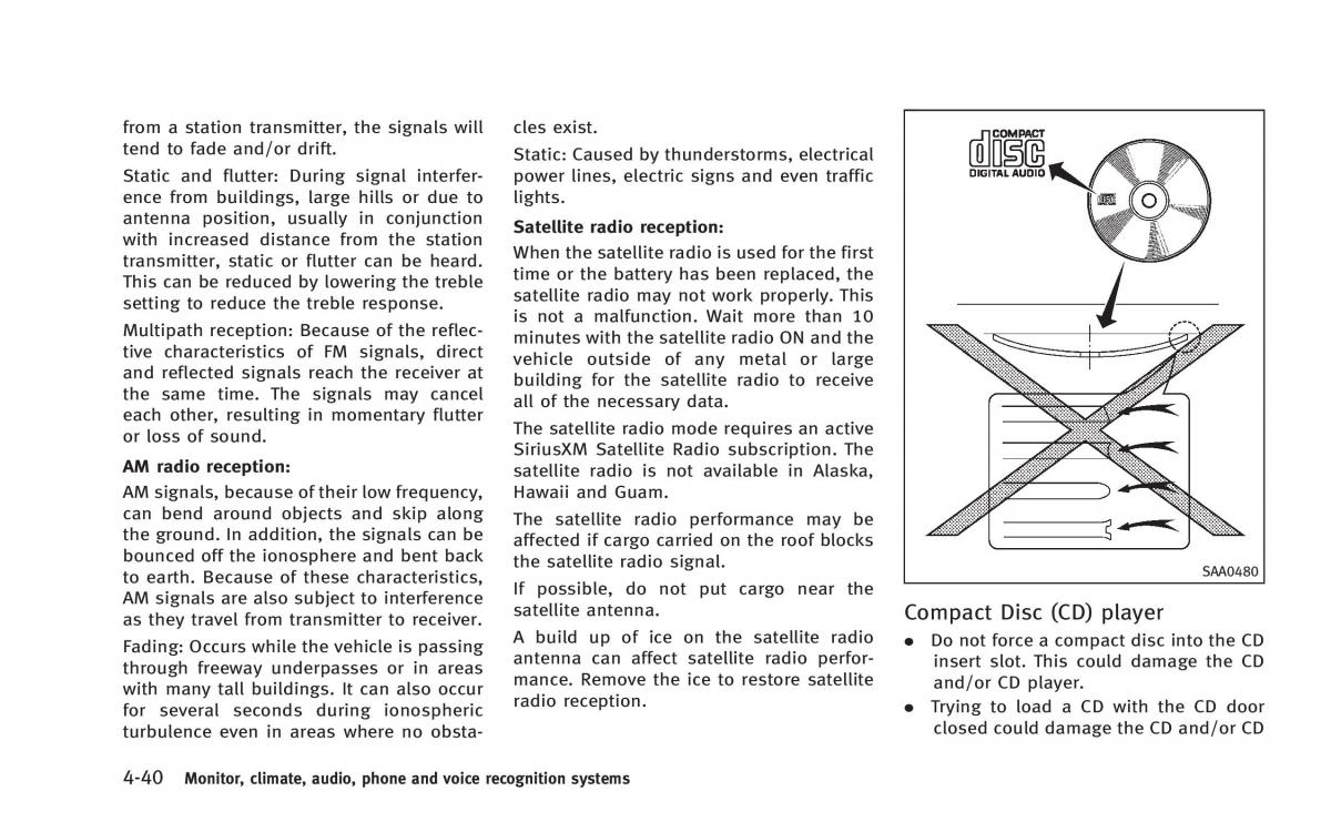 Infiniti Q60 Coupe owners manual / page 203