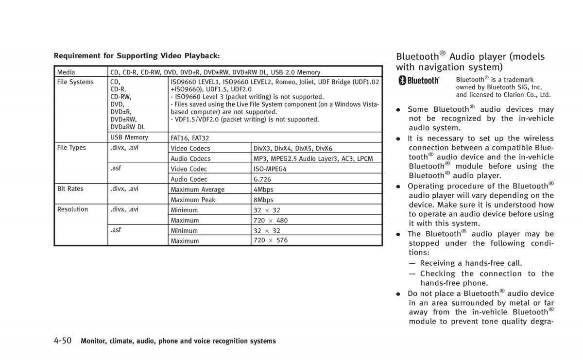 Infiniti Q60 Coupe owners manual / page 213