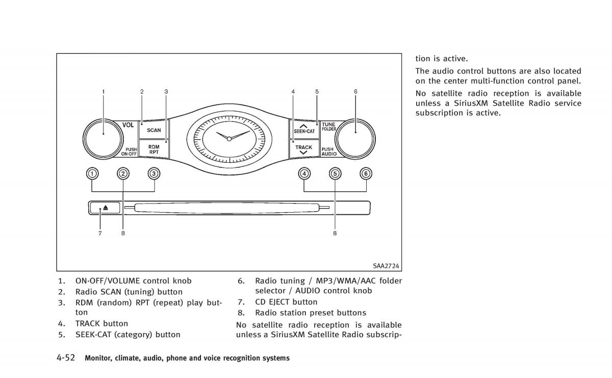 Infiniti Q60 Coupe owners manual / page 215