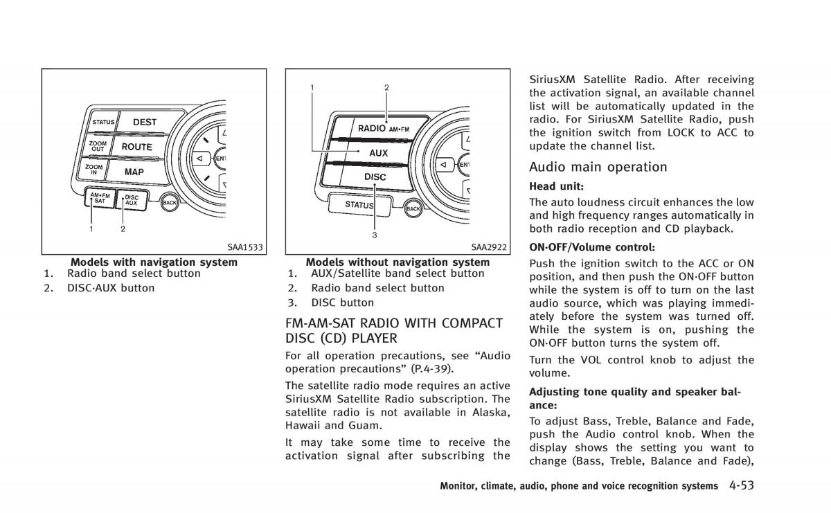 Infiniti Q60 Coupe owners manual / page 216