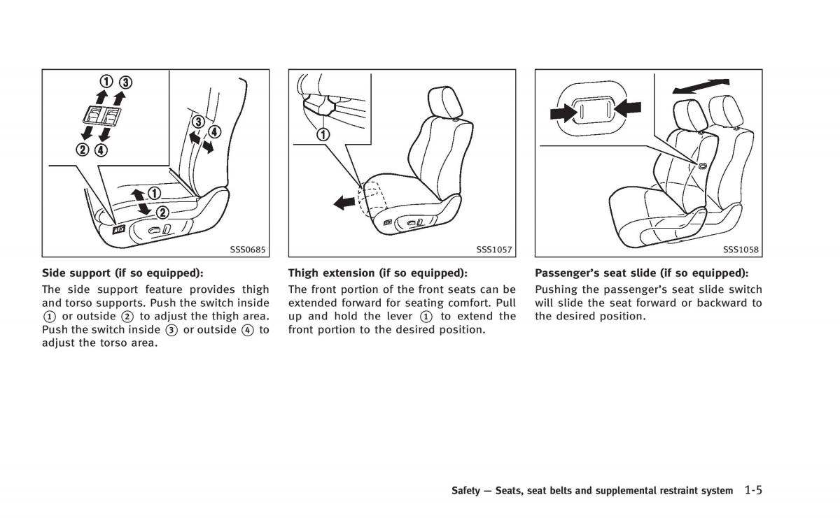 Infiniti Q60 Coupe owners manual / page 24