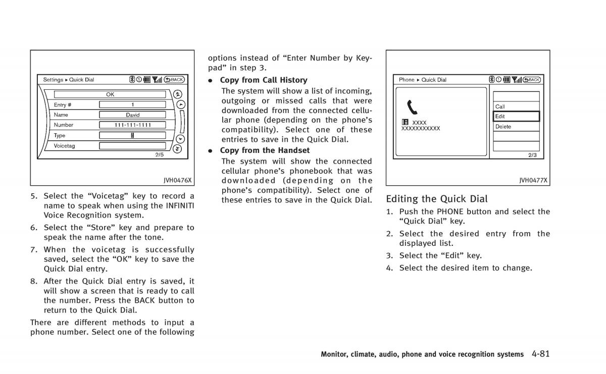 Infiniti Q60 Coupe owners manual / page 244