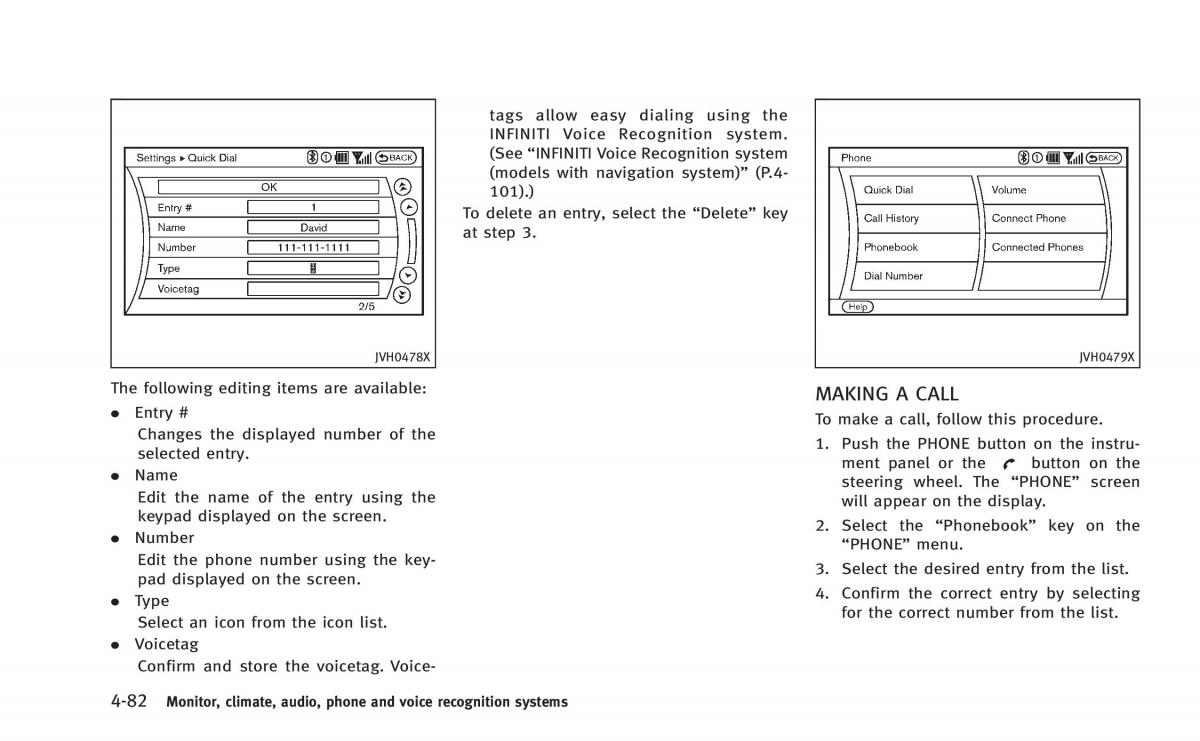 Infiniti Q60 Coupe owners manual / page 245