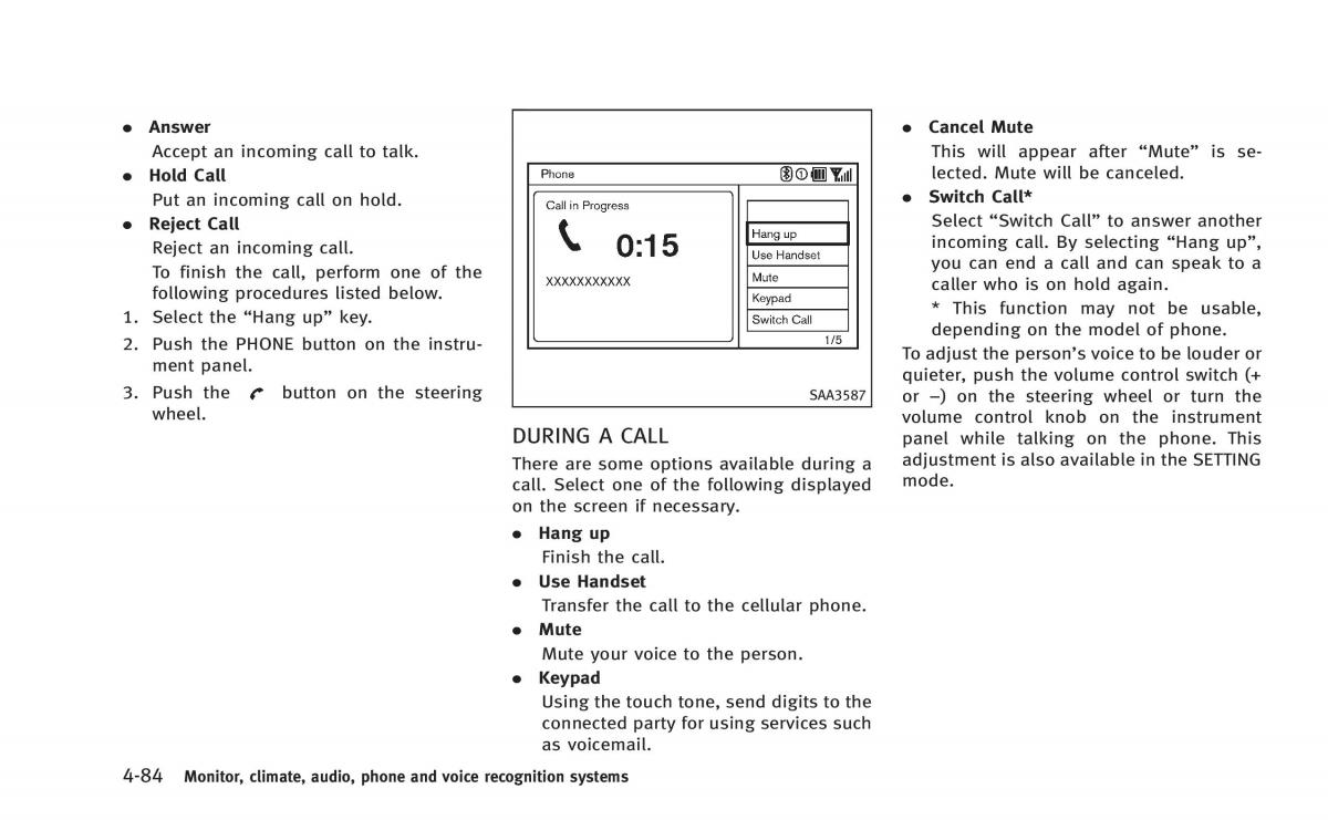 Infiniti Q60 Coupe owners manual / page 247