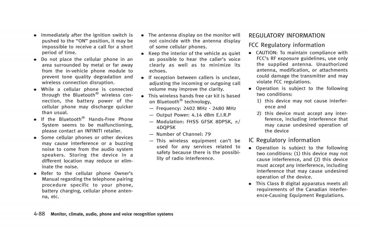 Infiniti Q60 Coupe owners manual / page 251