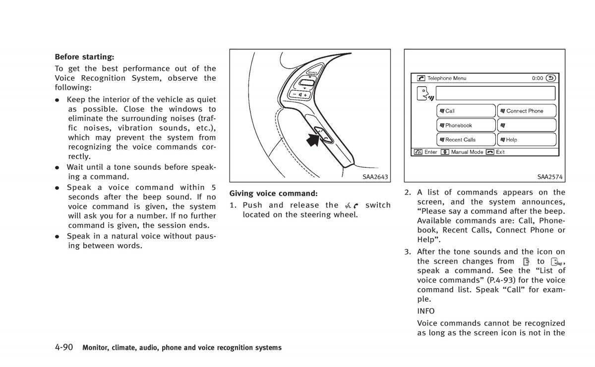 Infiniti Q60 Coupe owners manual / page 253