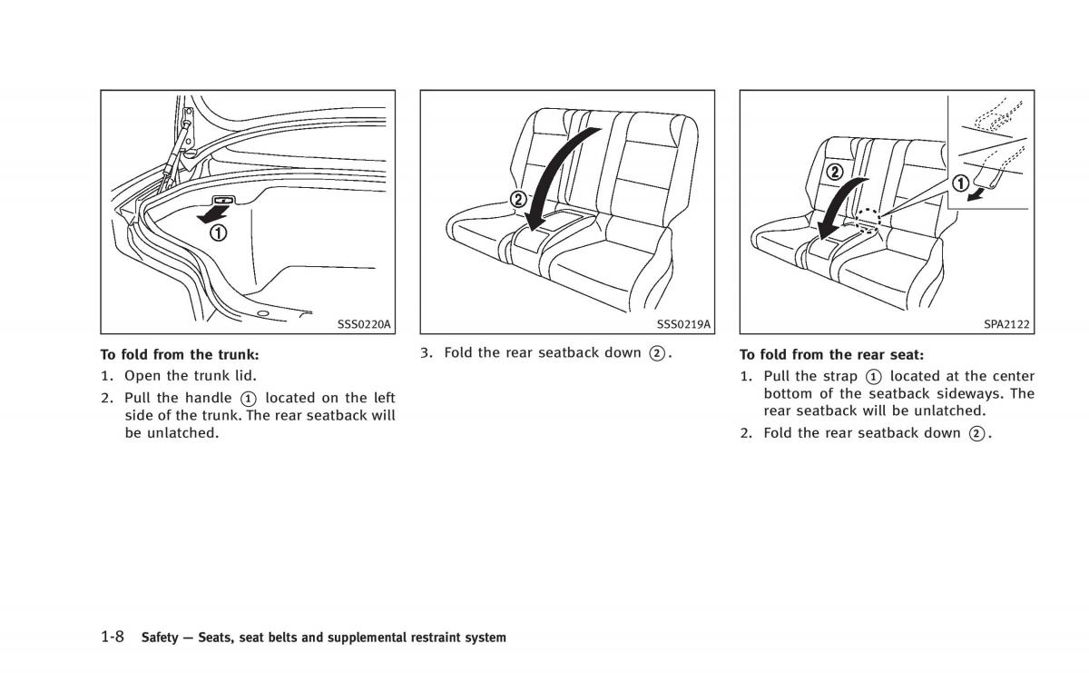 Infiniti Q60 Coupe owners manual / page 27