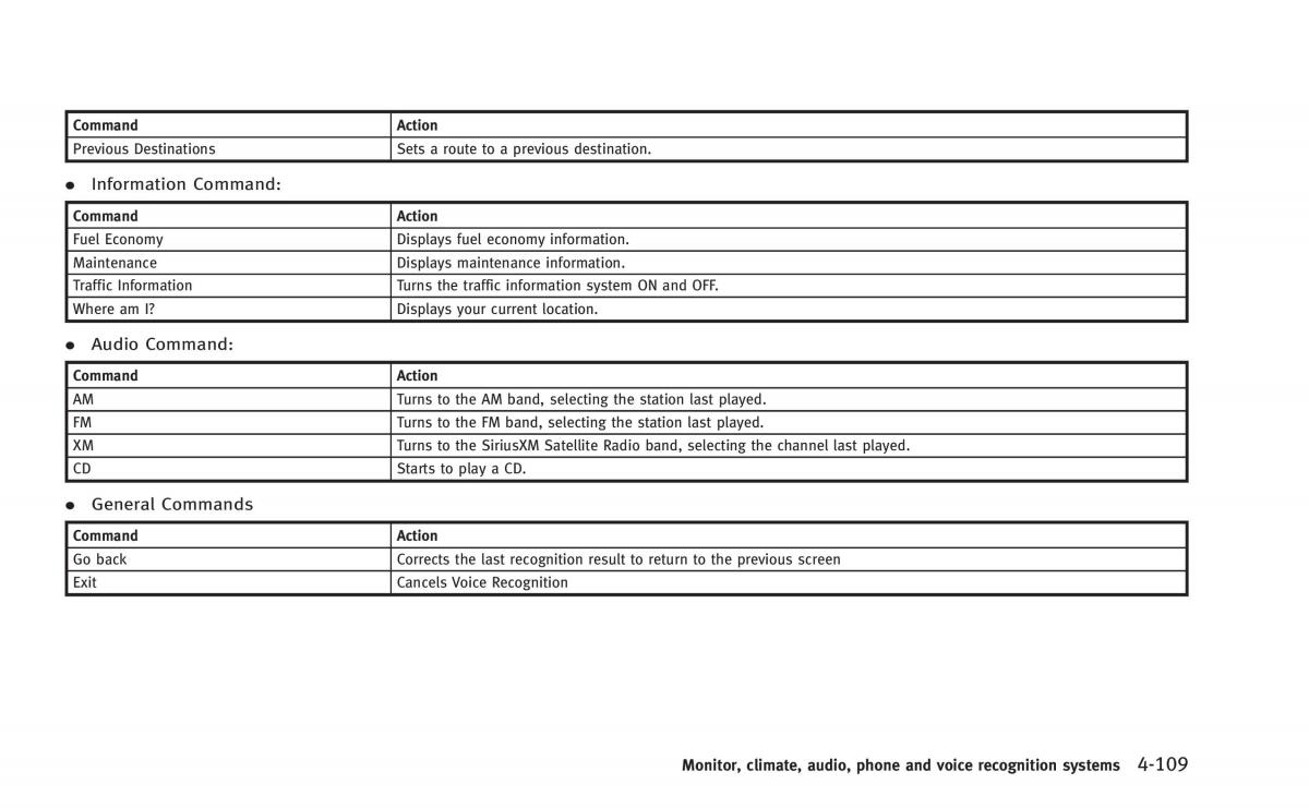 Infiniti Q60 Coupe owners manual / page 272