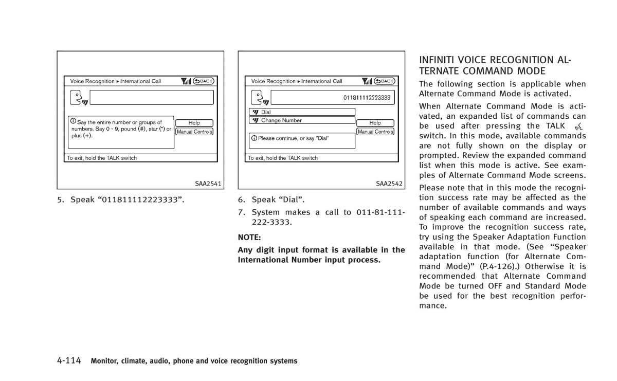 Infiniti Q60 Coupe owners manual / page 277