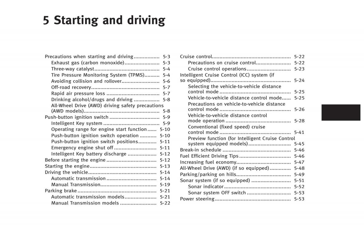 Infiniti Q60 Coupe owners manual / page 294