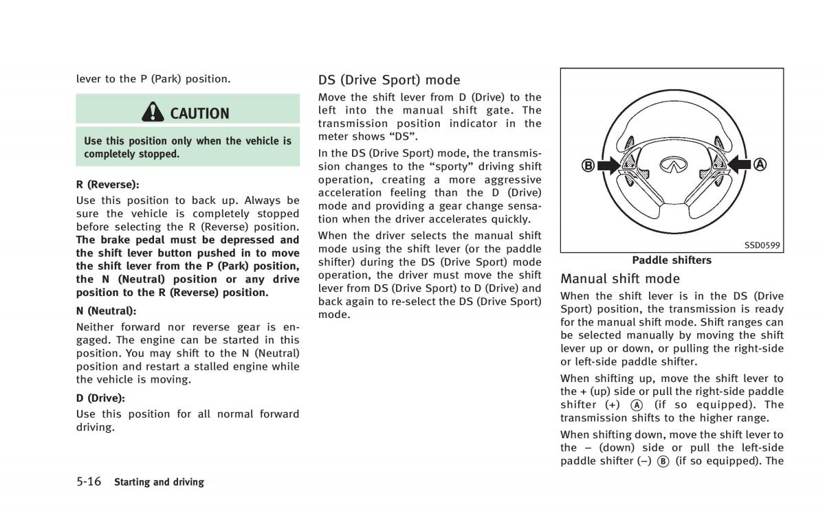 Infiniti Q60 Coupe owners manual / page 309