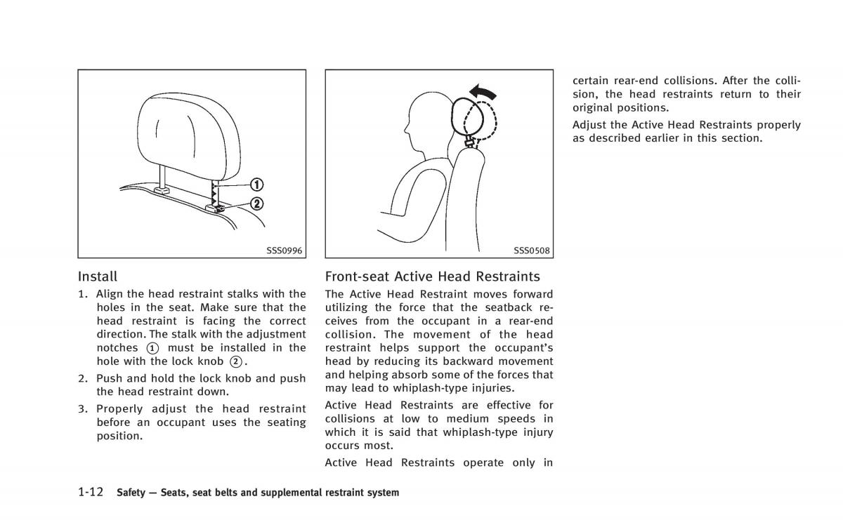 Infiniti Q60 Coupe owners manual / page 31