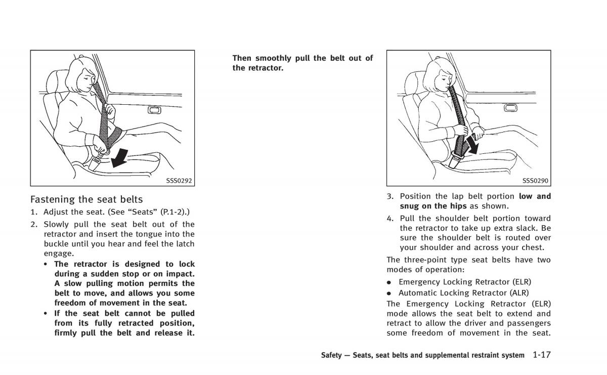 Infiniti Q60 Coupe owners manual / page 36