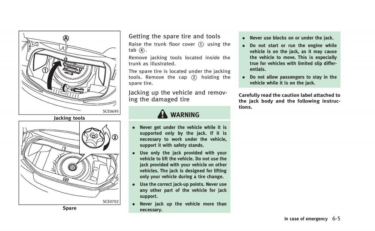 Infiniti Q60 Coupe owners manual / page 360