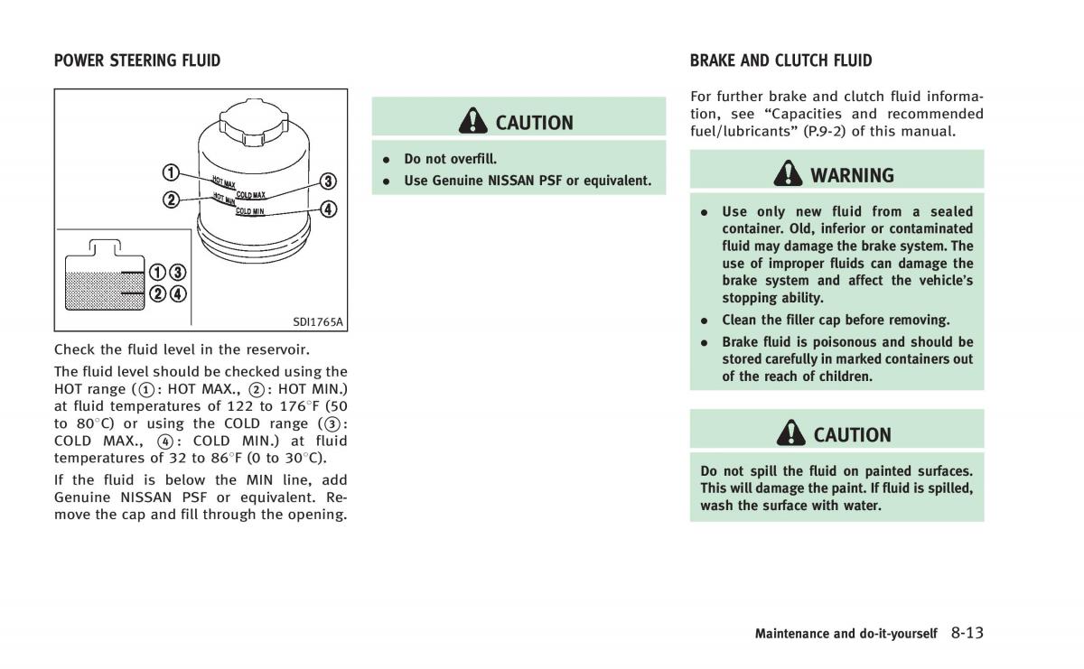 Infiniti Q60 Coupe owners manual / page 394