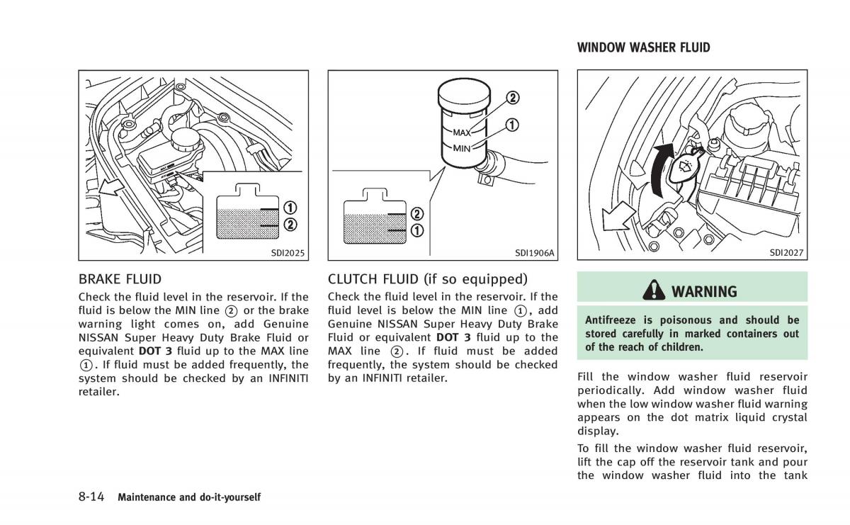 Infiniti Q60 Coupe owners manual / page 395