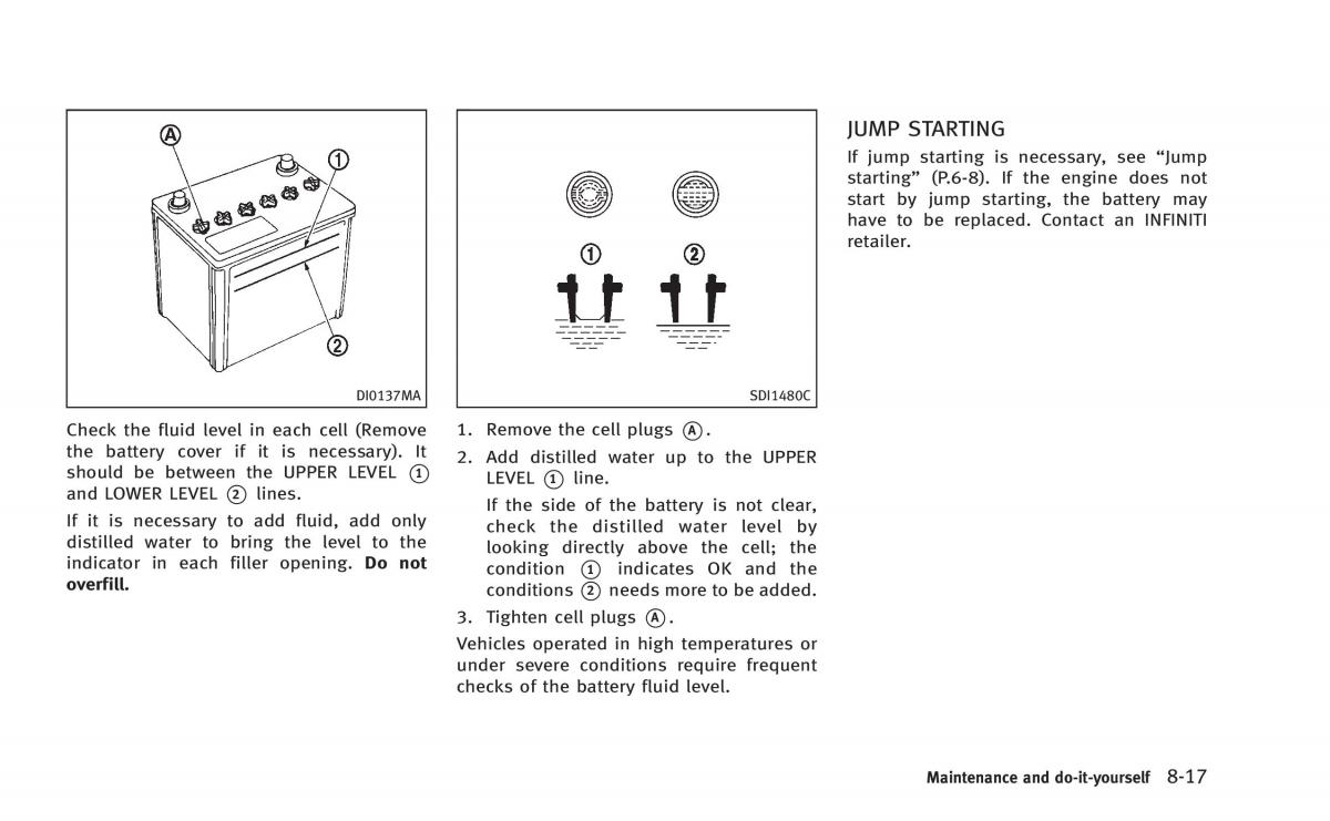 Infiniti Q60 Coupe owners manual / page 398