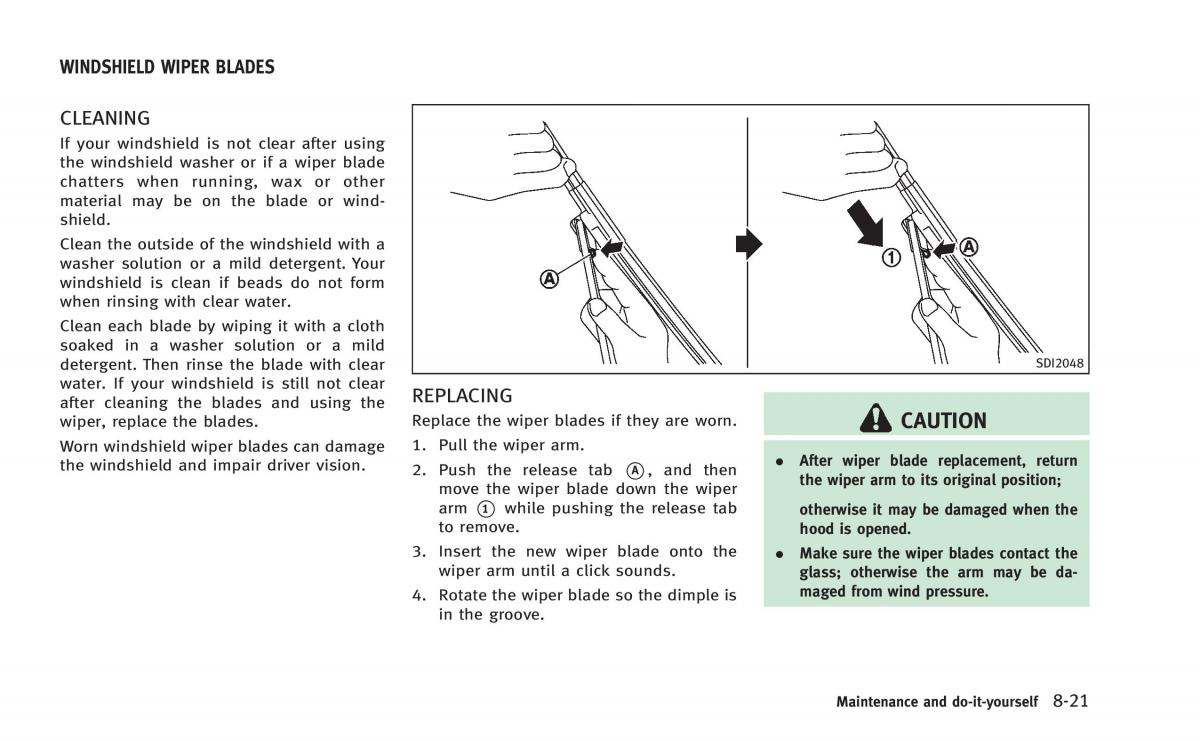 Infiniti Q60 Coupe owners manual / page 402