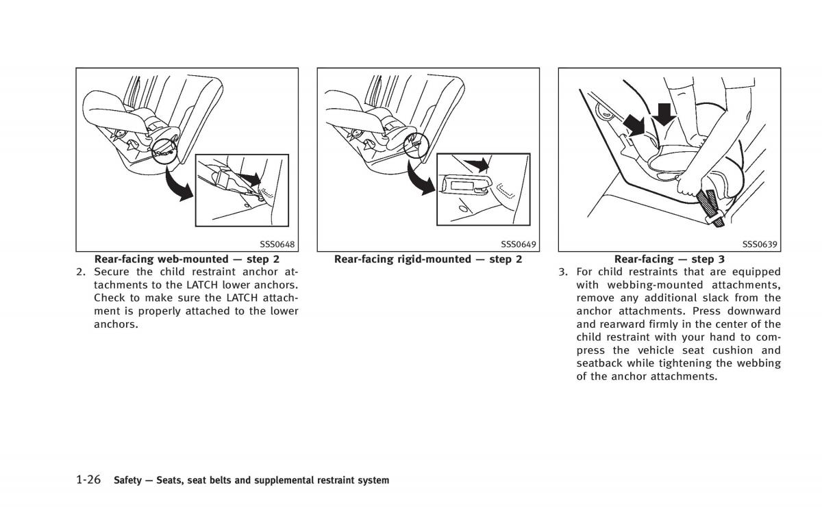 Infiniti Q60 Coupe owners manual / page 45