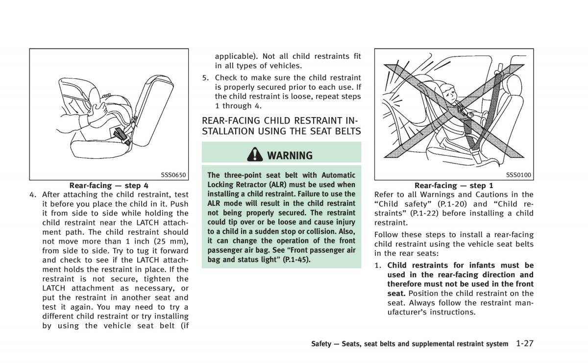 Infiniti Q60 Coupe owners manual / page 46