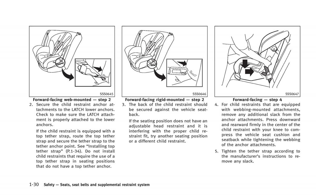 Infiniti Q60 Coupe owners manual / page 49