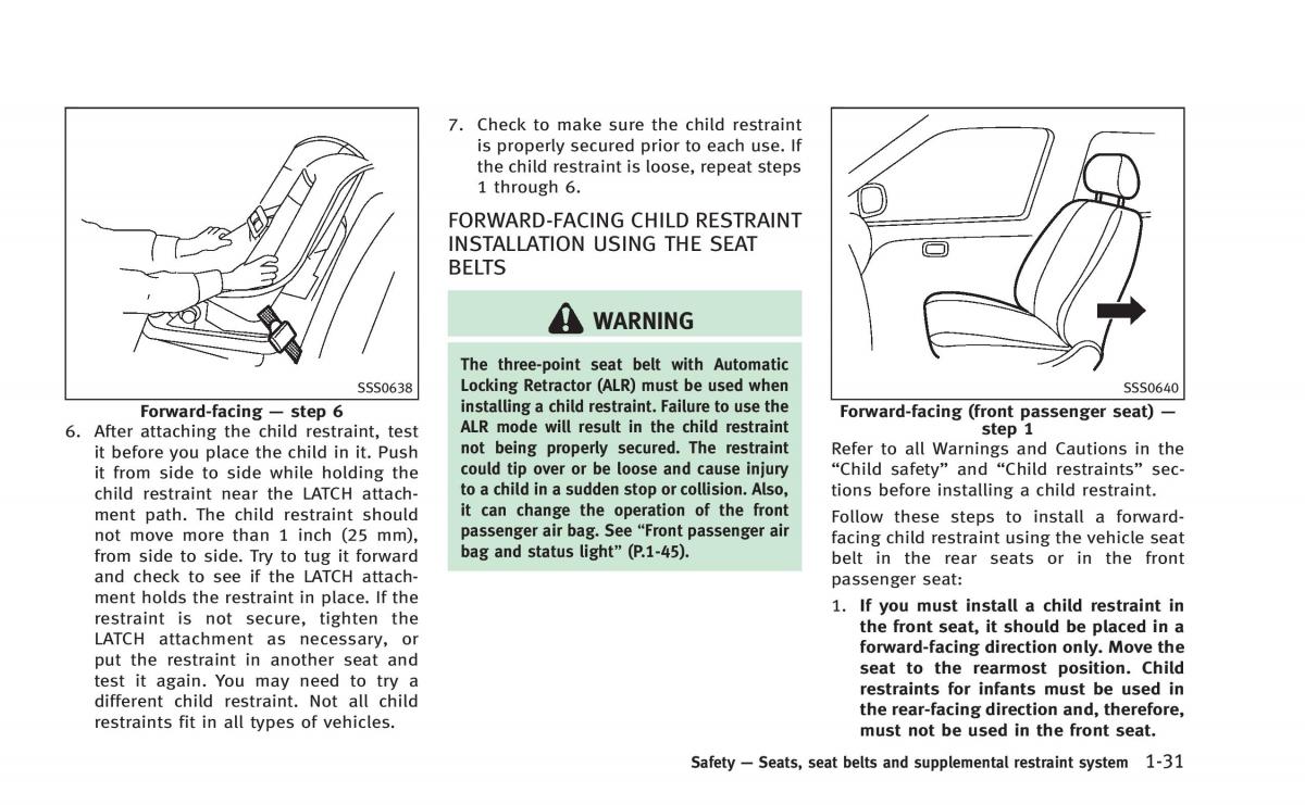 Infiniti Q60 Coupe owners manual / page 50