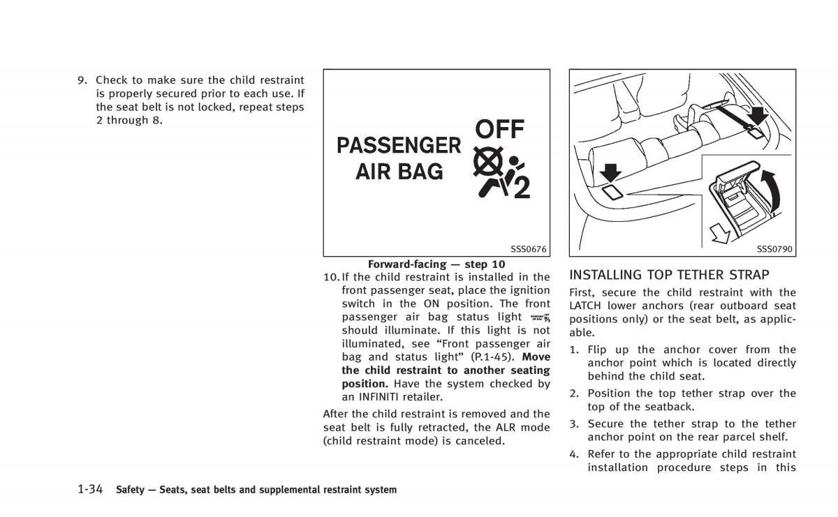 Infiniti Q60 Coupe owners manual / page 53