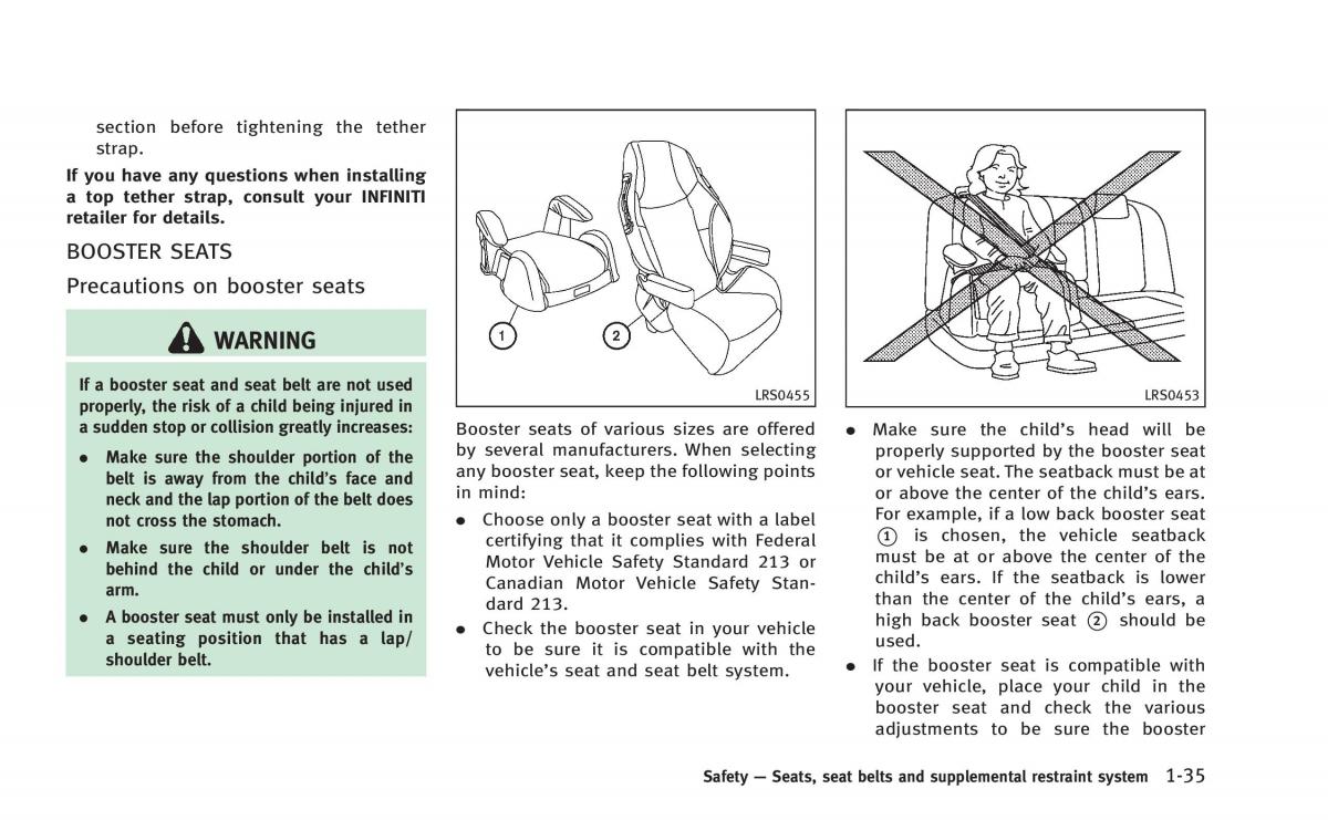 Infiniti Q60 Coupe owners manual / page 54