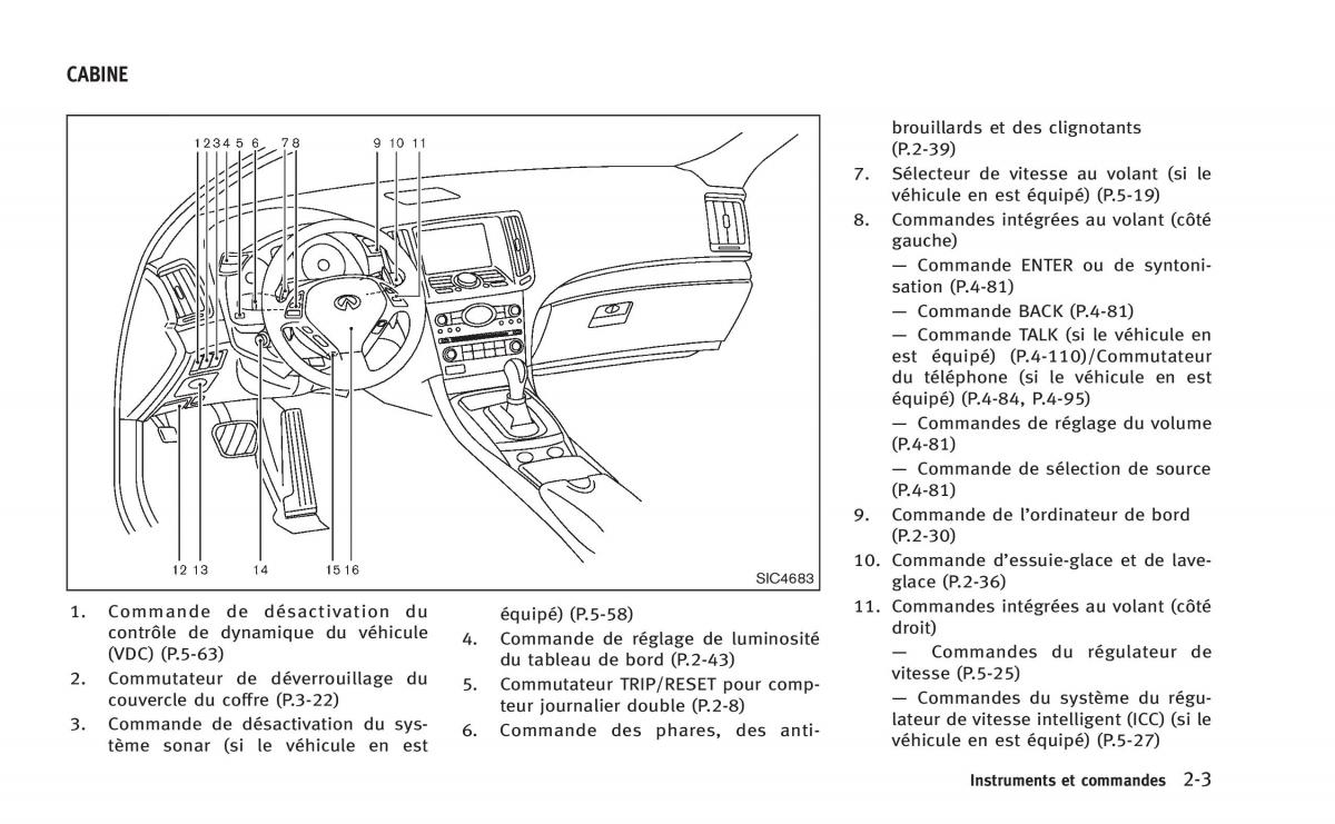 manual  Infiniti Q60 Coupe manuel du proprietaire / page 88