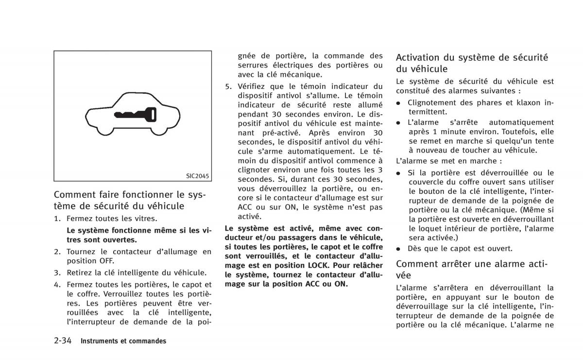 manual  Infiniti Q60 Coupe manuel du proprietaire / page 119